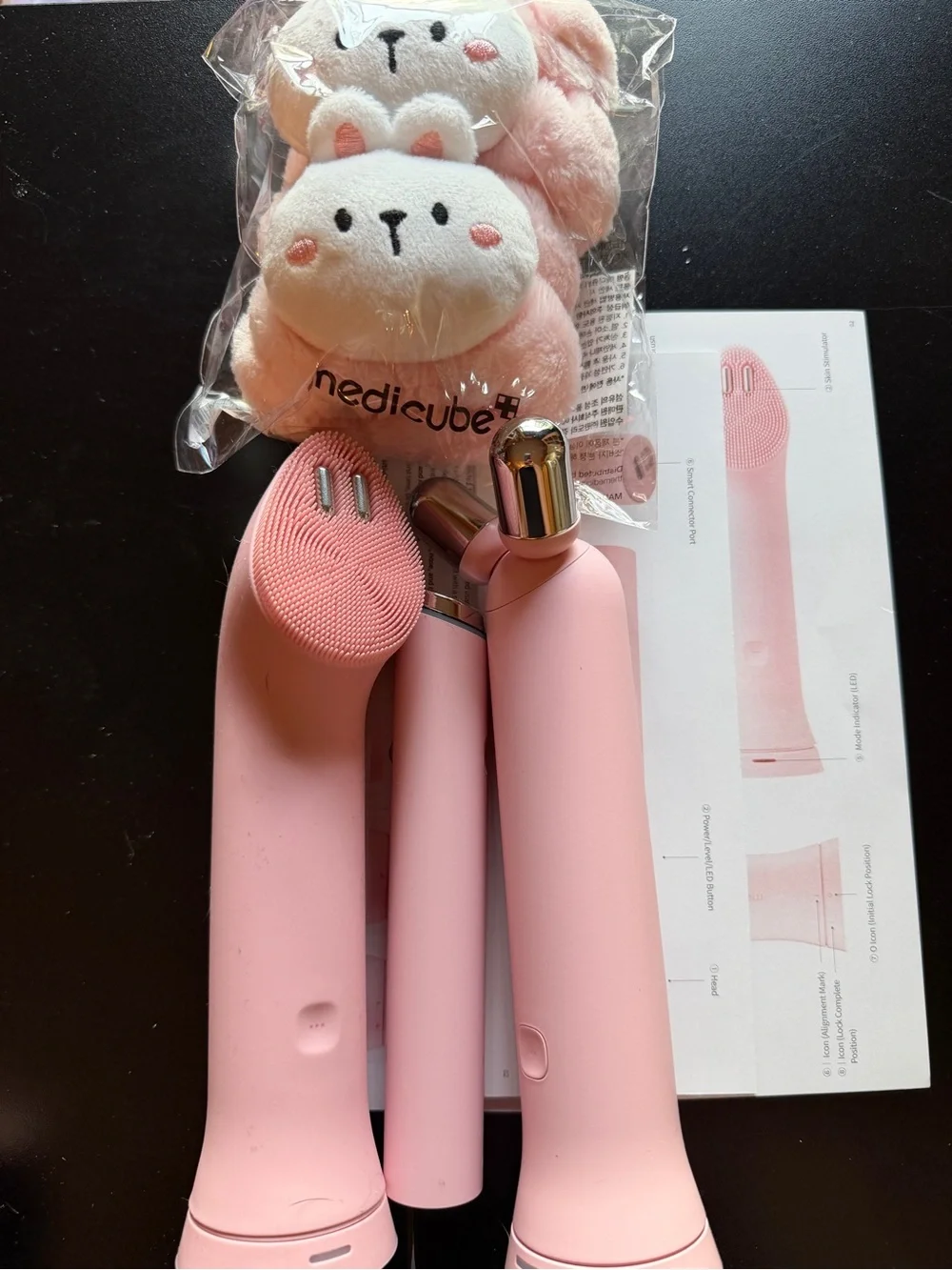 Medicube Pink Facial Cleansing & Beauty Tools Set